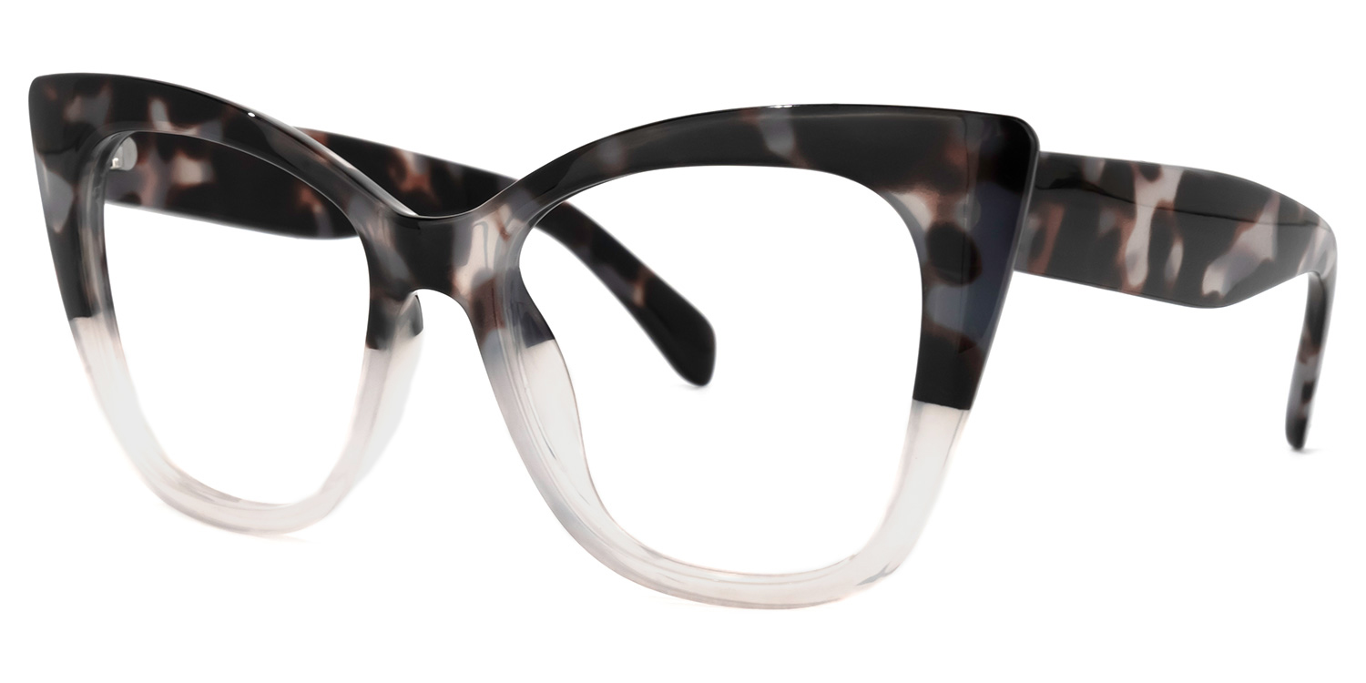Royster Cateye White Glasses | ZEELOOL UK1