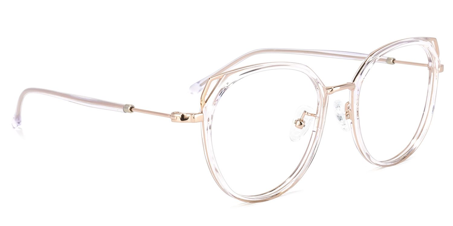 Ofelia Cateye Clear Glasses | ZEELOOL UK2
