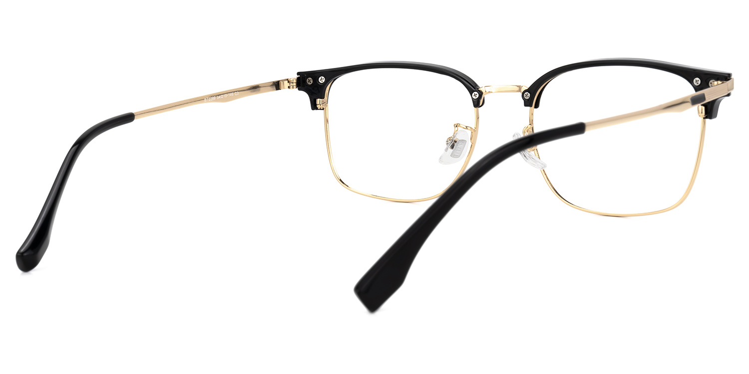 Turkessa Browline Gold Glasses | ZEELOOL UK3