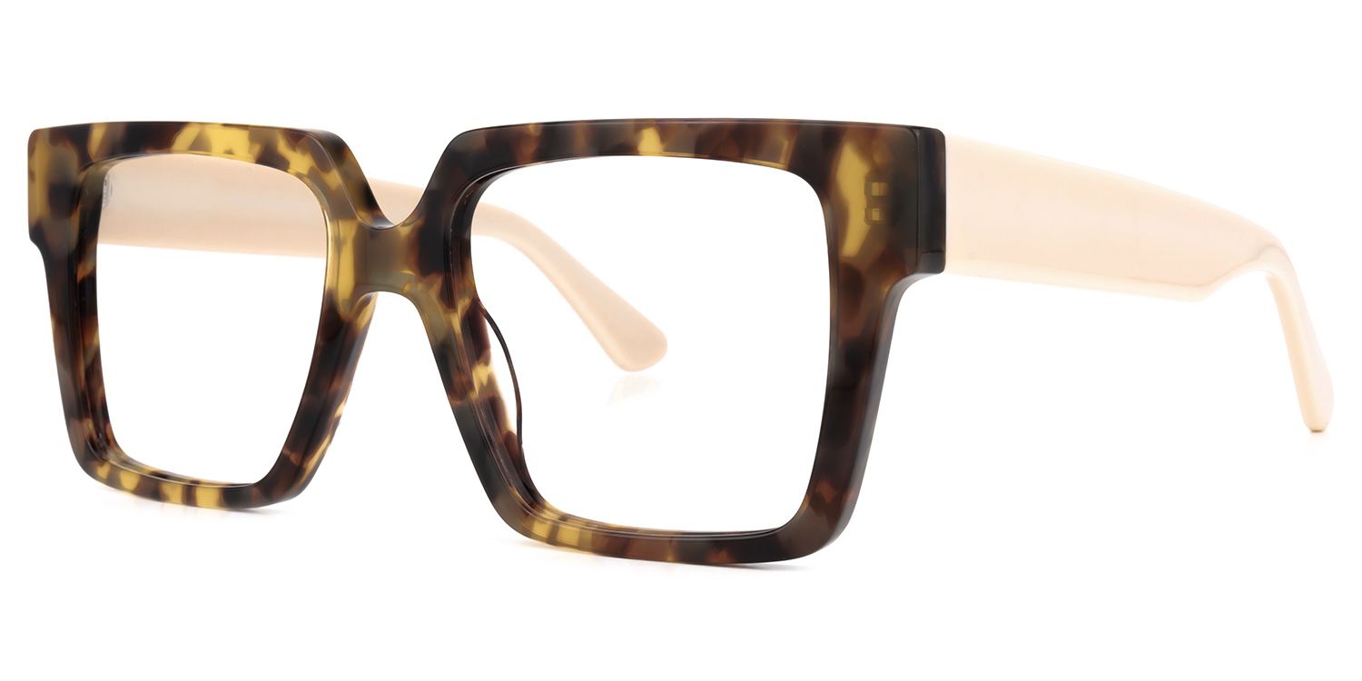Wilmarie Square Tortoise Glasses | ZEELOOL UK1