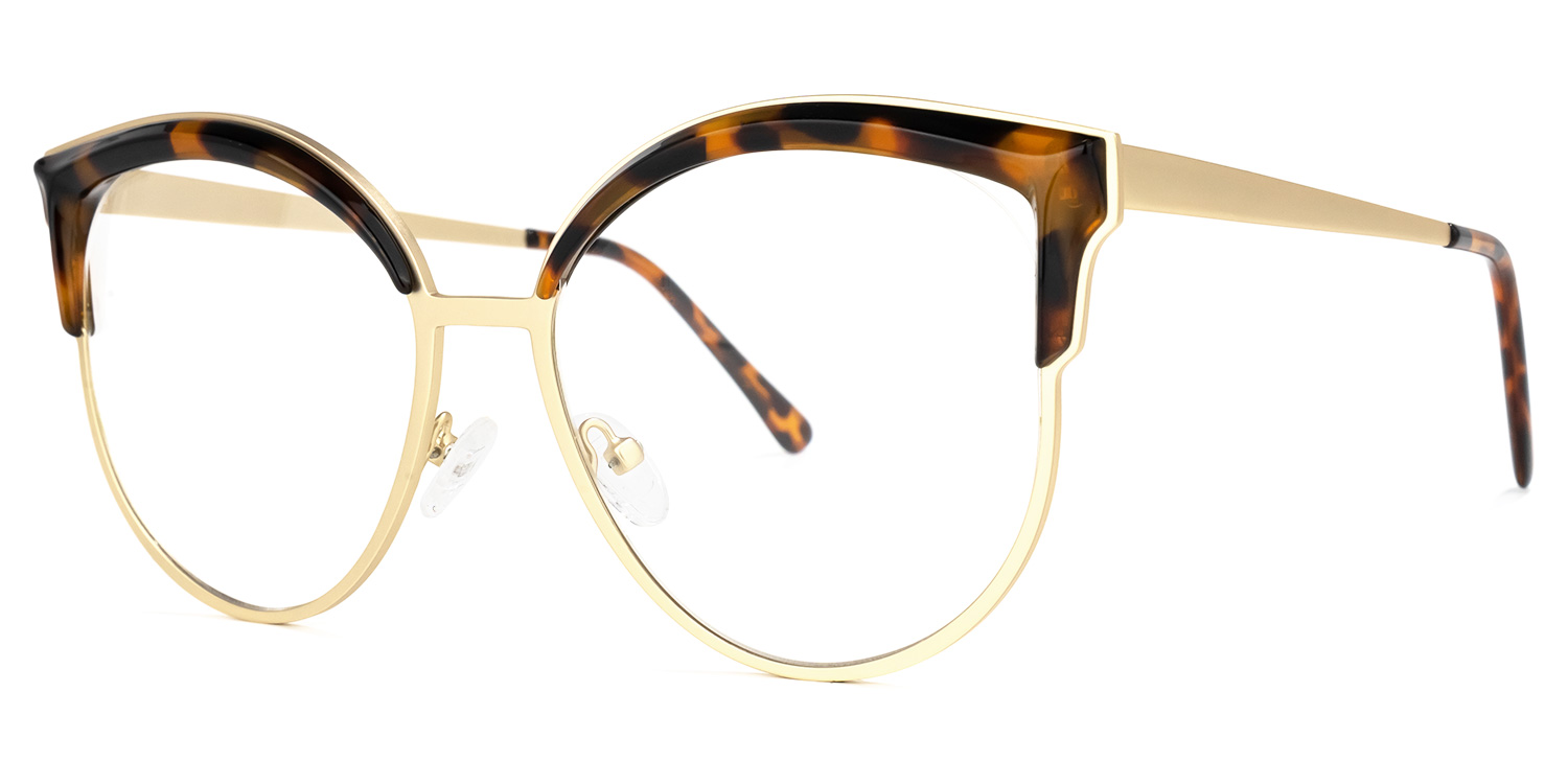 Laureano Browline Tortoise Glasses | ZEELOOL UK1