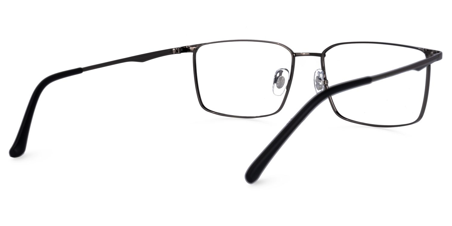 Tyrone Rectangle Tarnish Glasses | ZEELOOL UK3