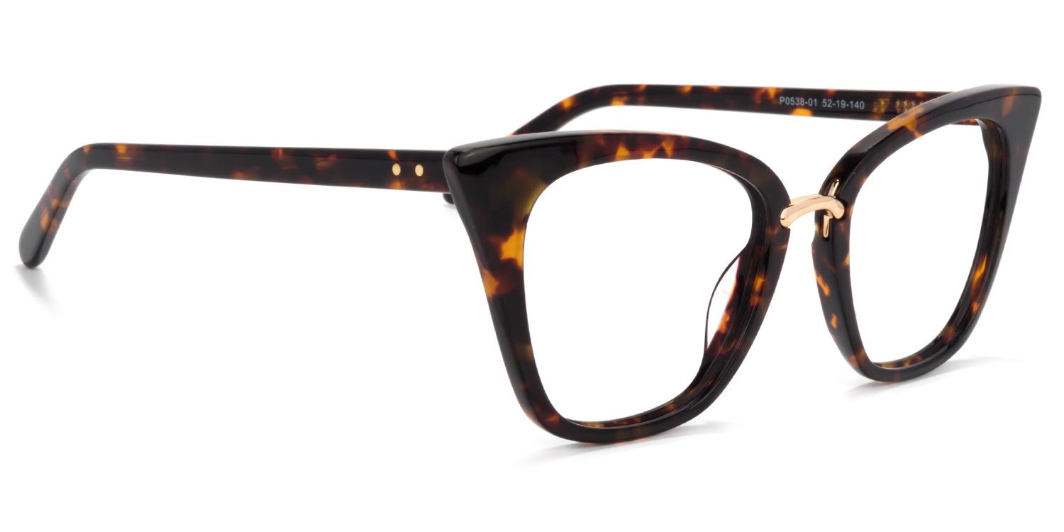 Wanda Cat Eye Tortoise Glasses | ZEELOOL UK1