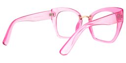 Denis Cat Eye Pink Glasses2