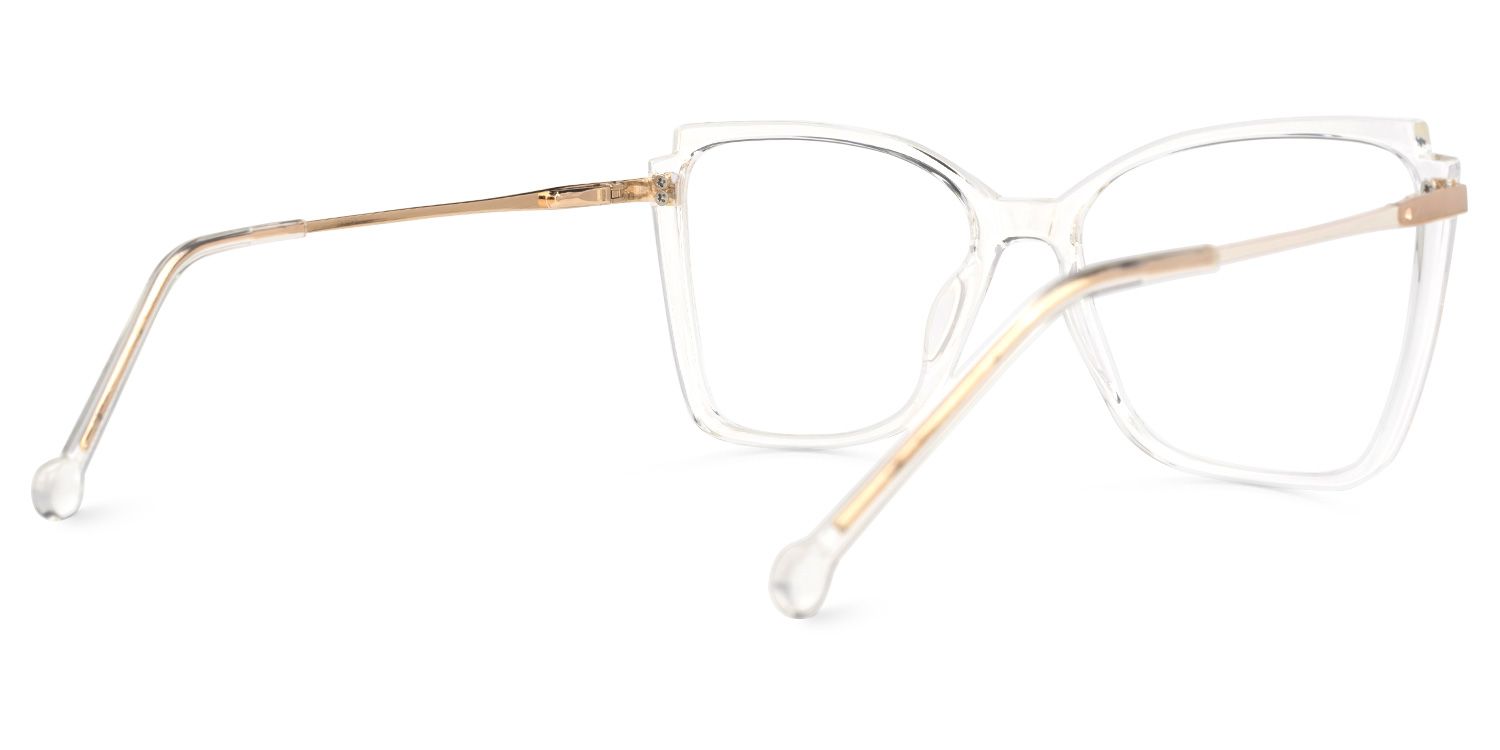 Blount Square Clear Glasses | ZEELOOL UK3
