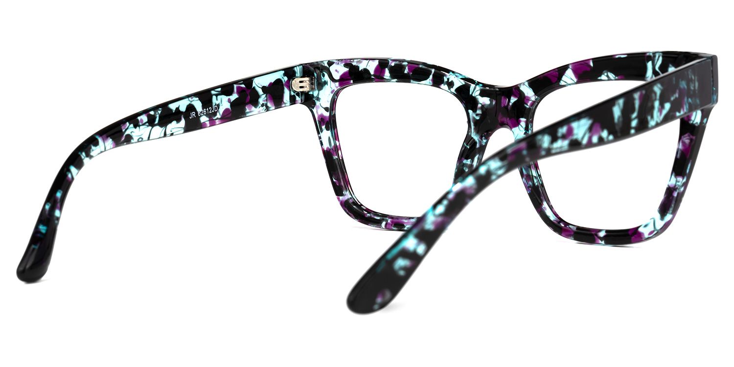 Ausmus Cateye Floral Glasses | ZEELOOL UK3