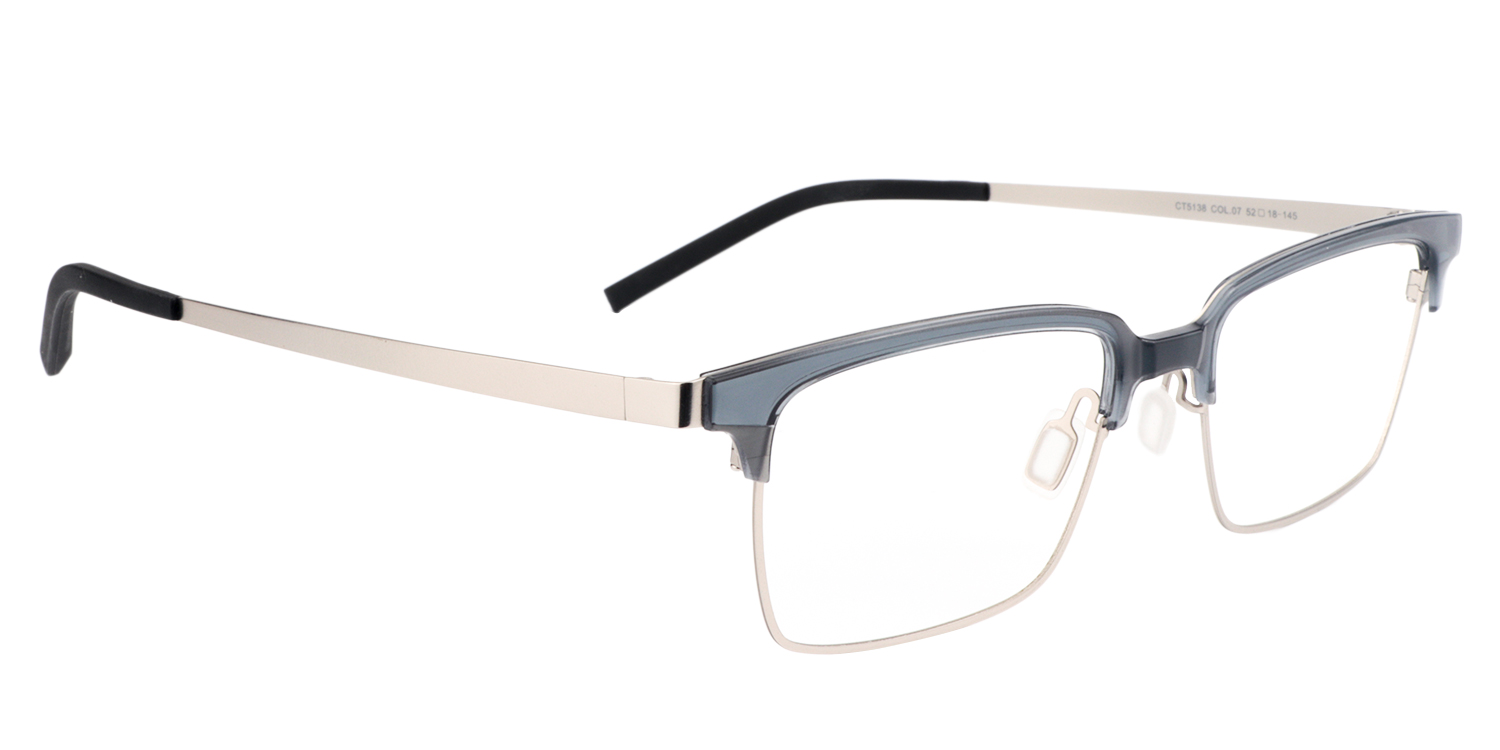 Browline Black Glasses | ZEELOOL UK2