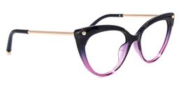 Alivia Cat Eye Purple Glasses1