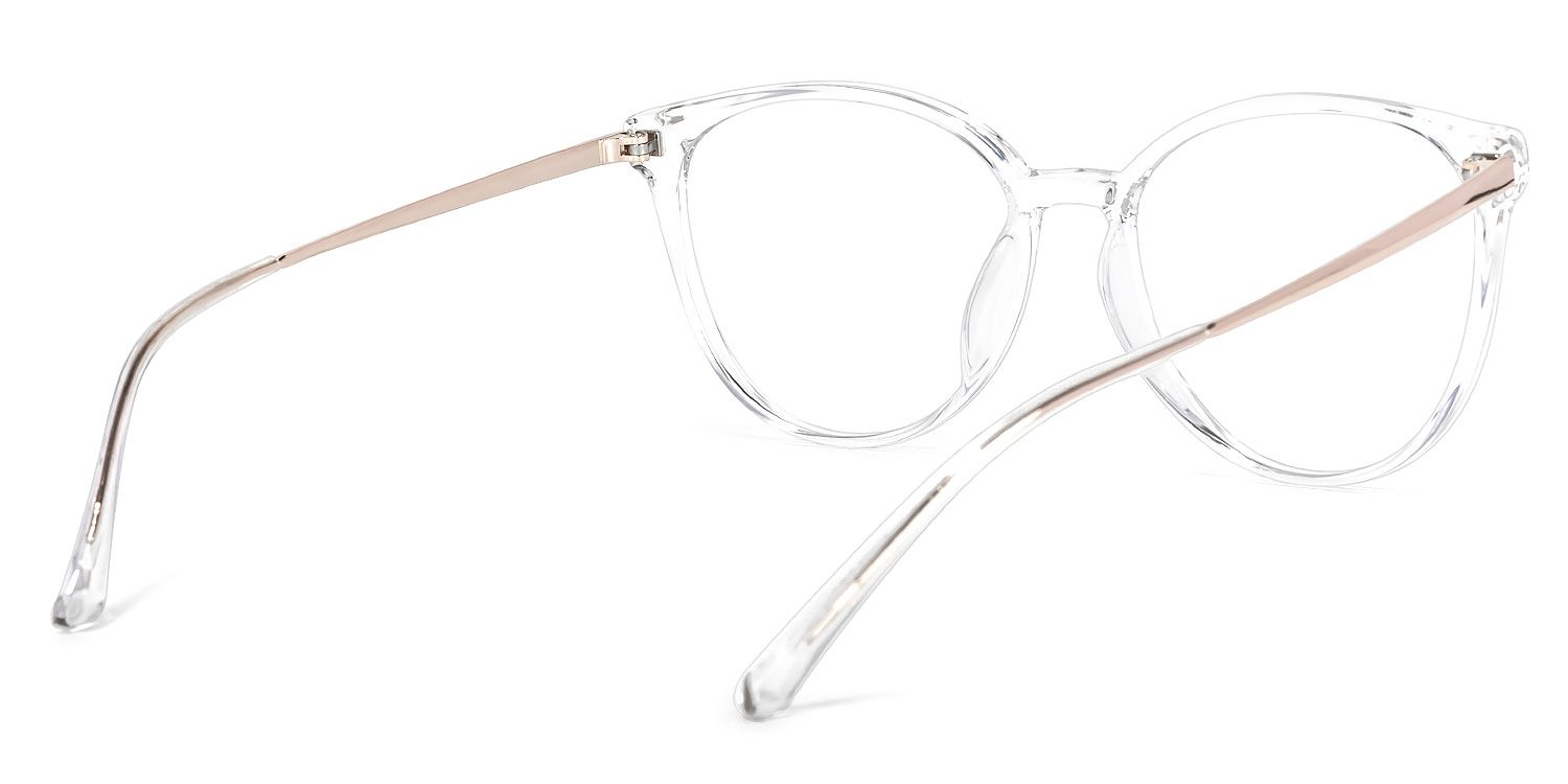 Omar Cateye Clear Glasses | ZEELOOL UK4