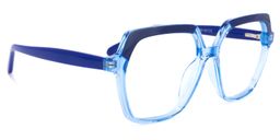 Norah Geometric Light-Blue Glasses2