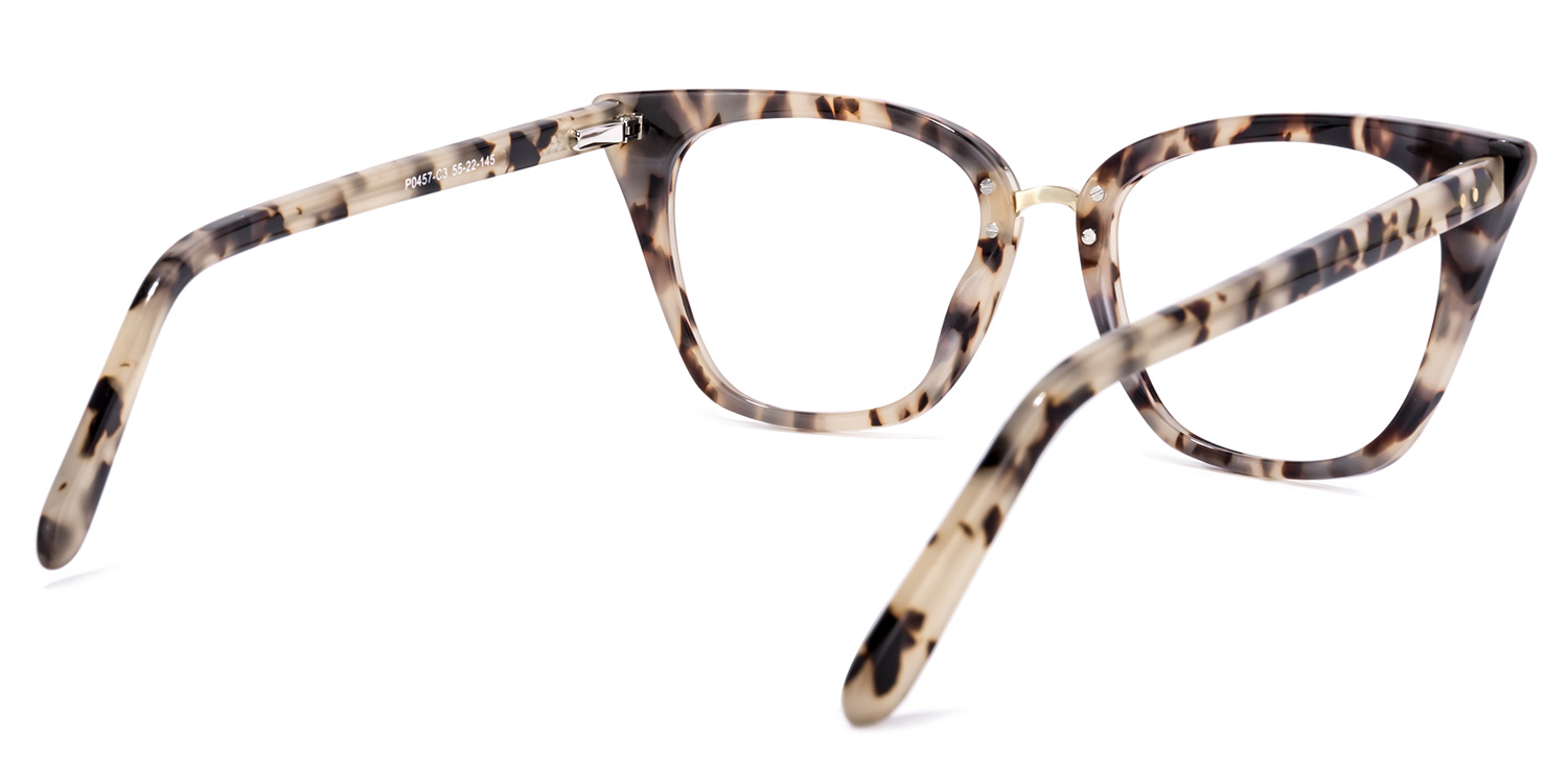 Martha Cat Eye Tortoise Glasses | ZEELOOL UK4