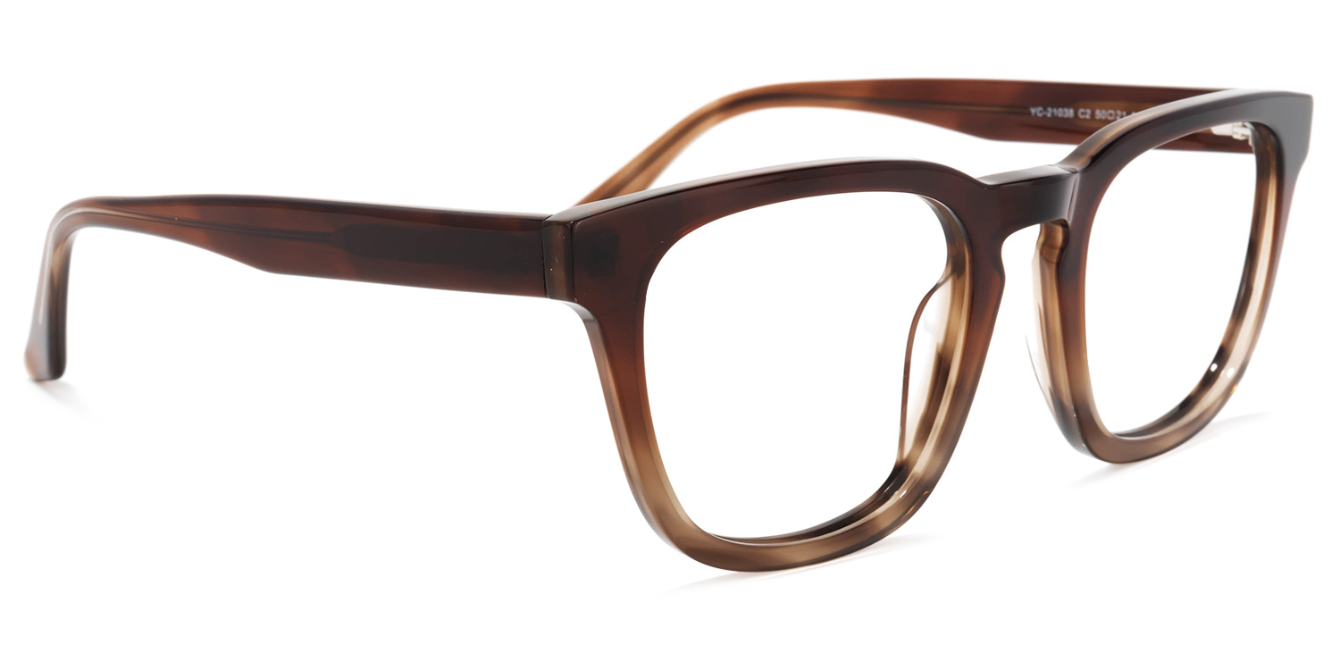 Reese Square Brown Glasses2
