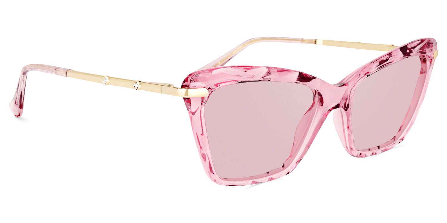 Juliet Cateye Pink Sunglasses | ZEELOOL UK2