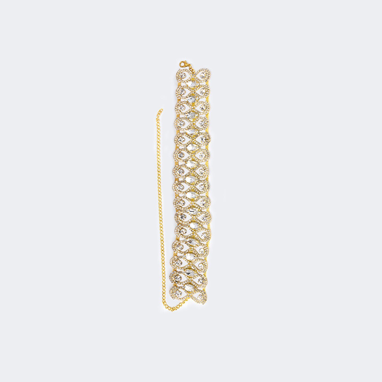 Glaring Occidental Style Gold Bracelet | ZEELOOL UK1
