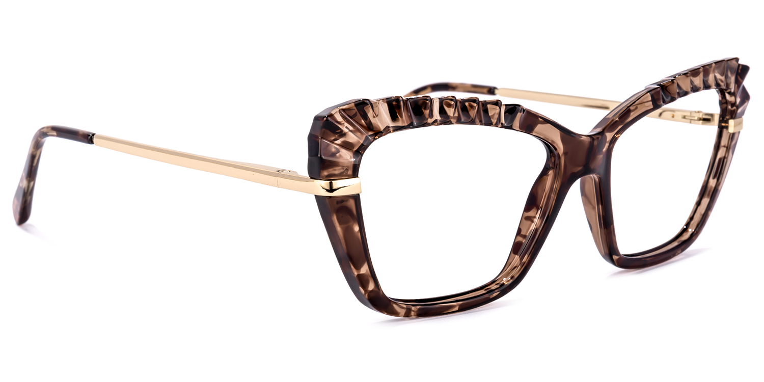 Sophie Cateye Floral Glasses | ZEELOOL UK2