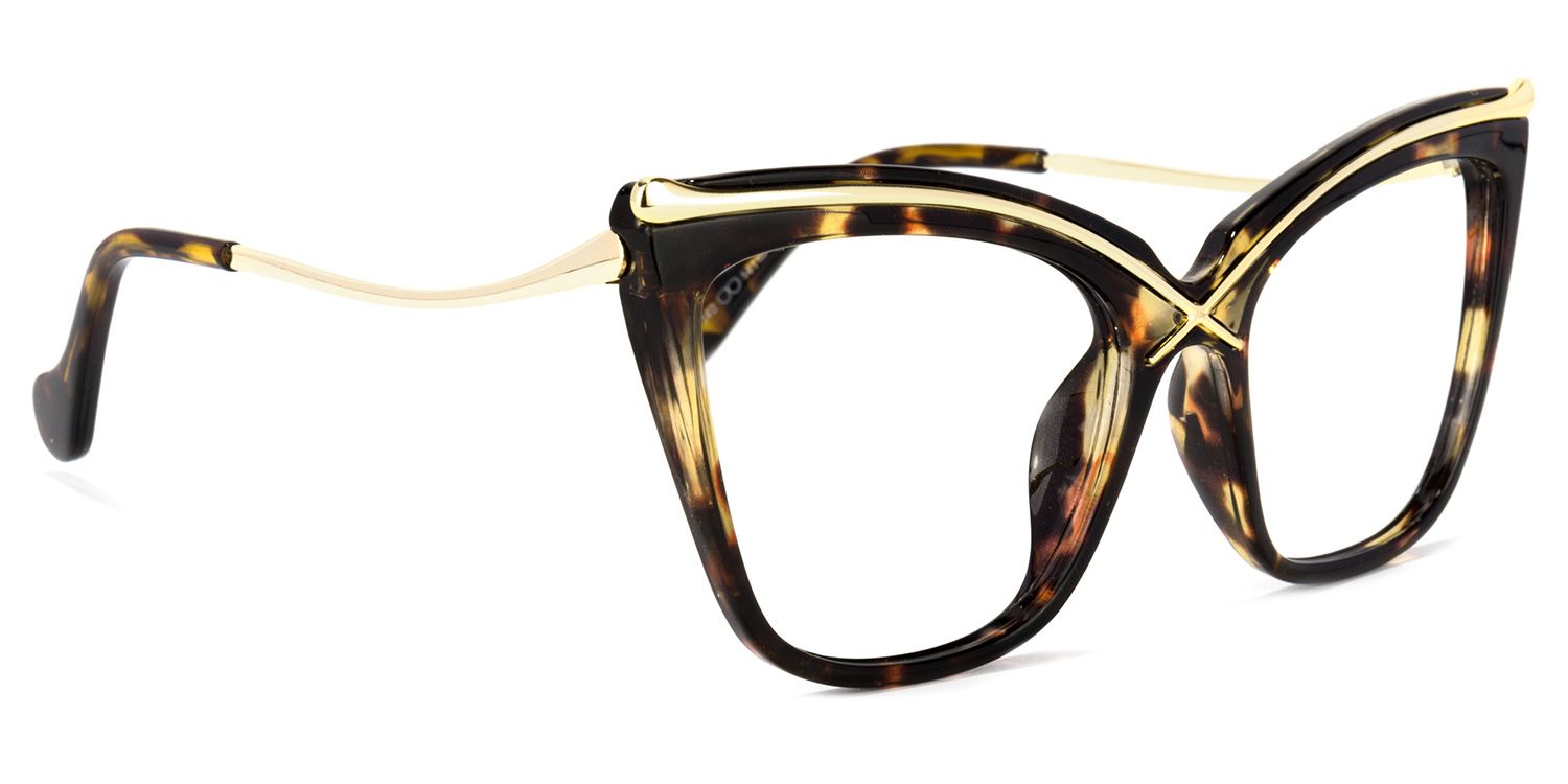 Winston Butterfly Tortoise Frame Glasses | ZEELOOL UK2