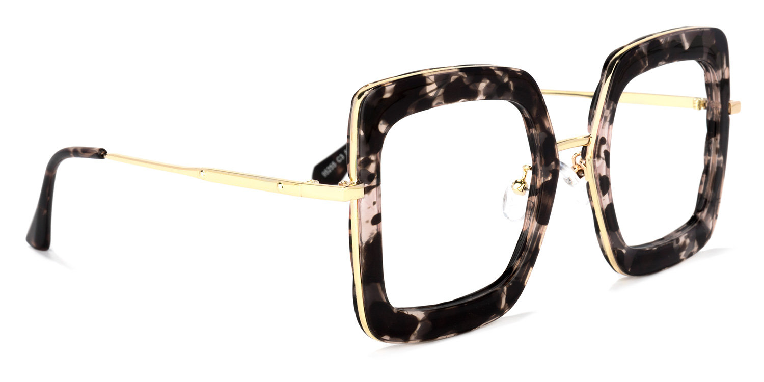 Tucker Square Tortoise Glasses | ZEELOOL UK2