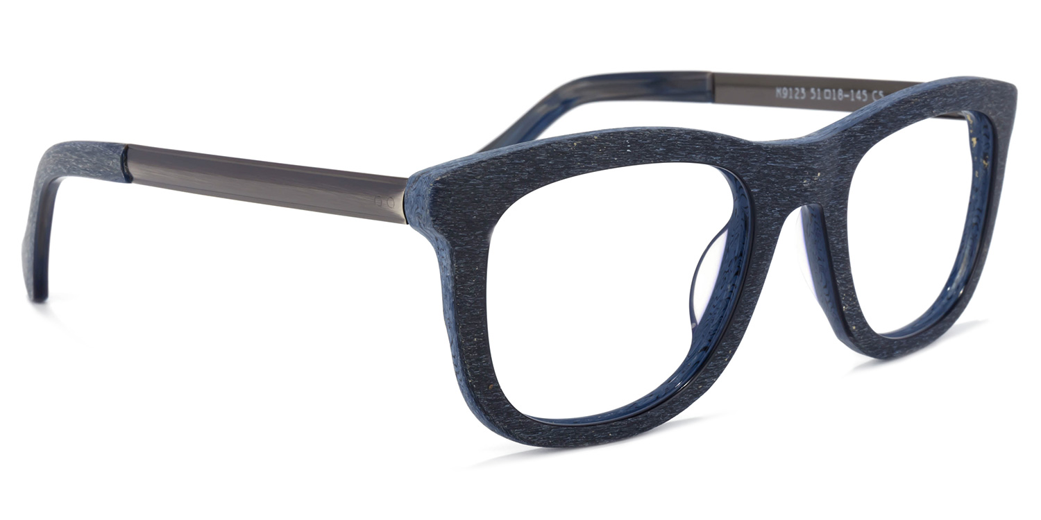 Wiley Square Dark-Gray Glasses | ZEELOOL UK2