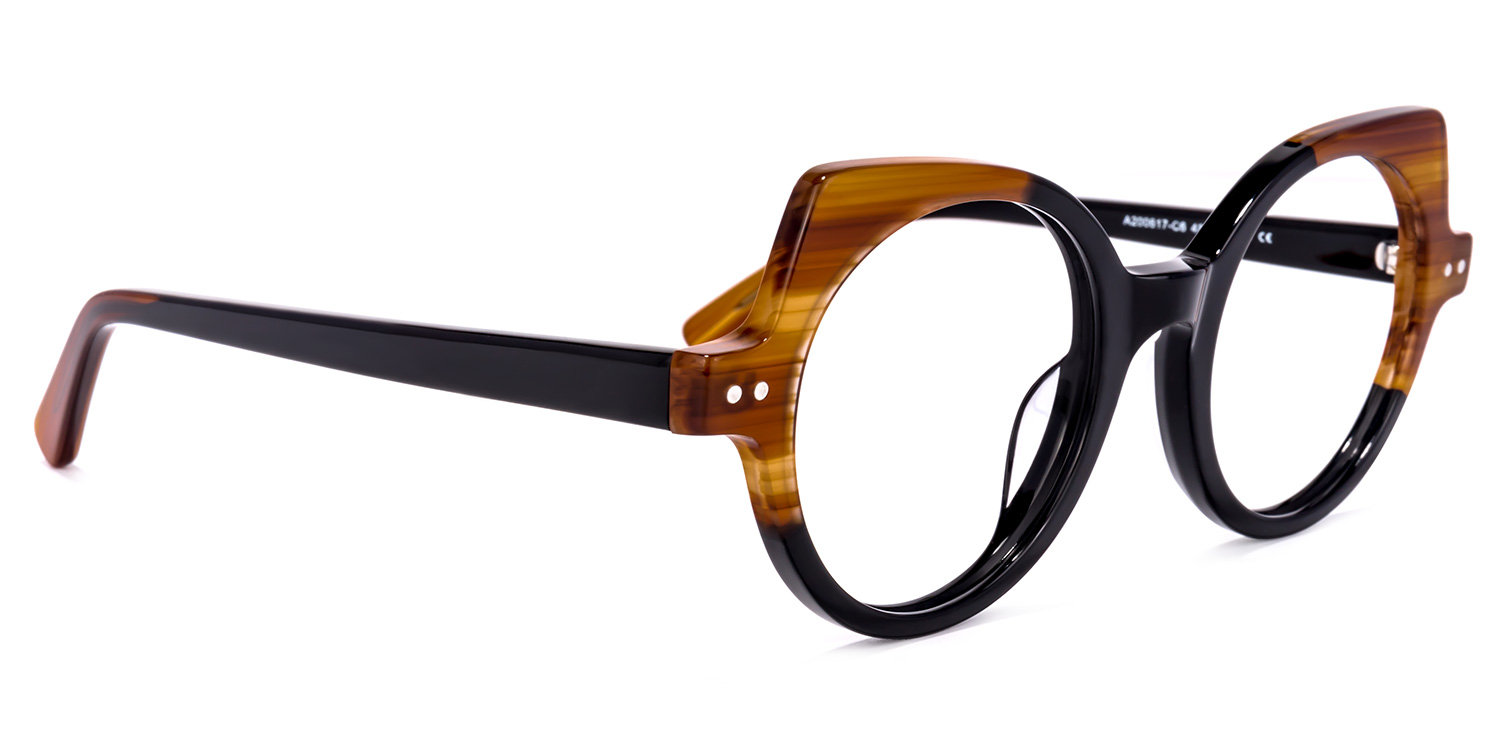 Gilbert Cateye Black Glasses | ZEELOOL UK2