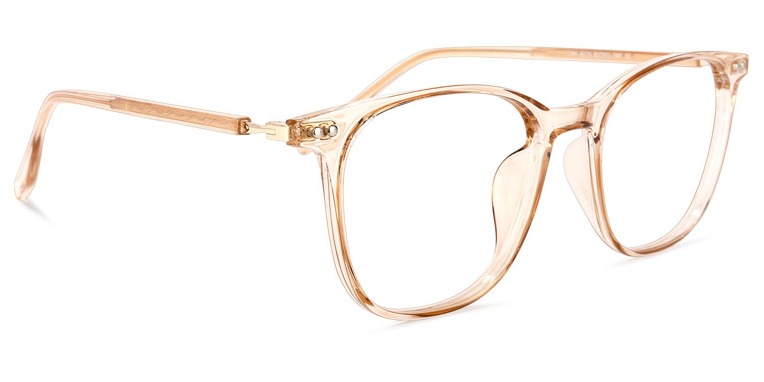 Wilfred Square Beige Glasses | ZEELOOL UK2