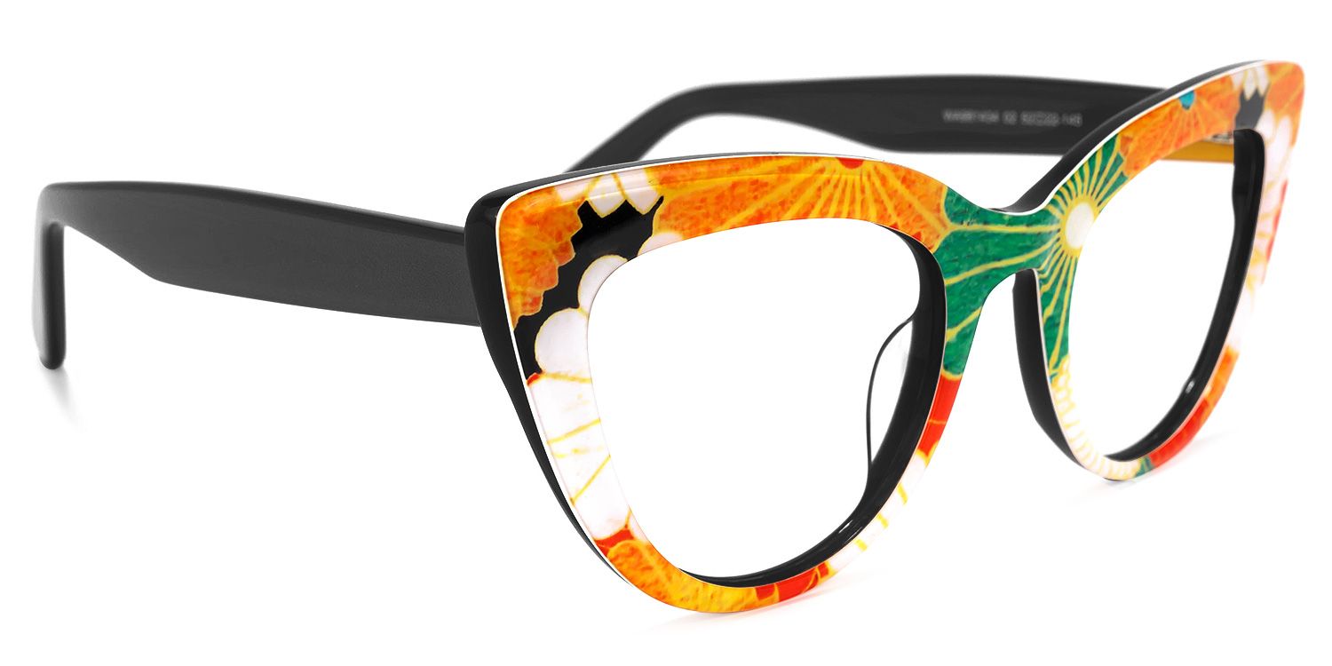 Makie Cateye Black Glasses | ZEELOOL UK2