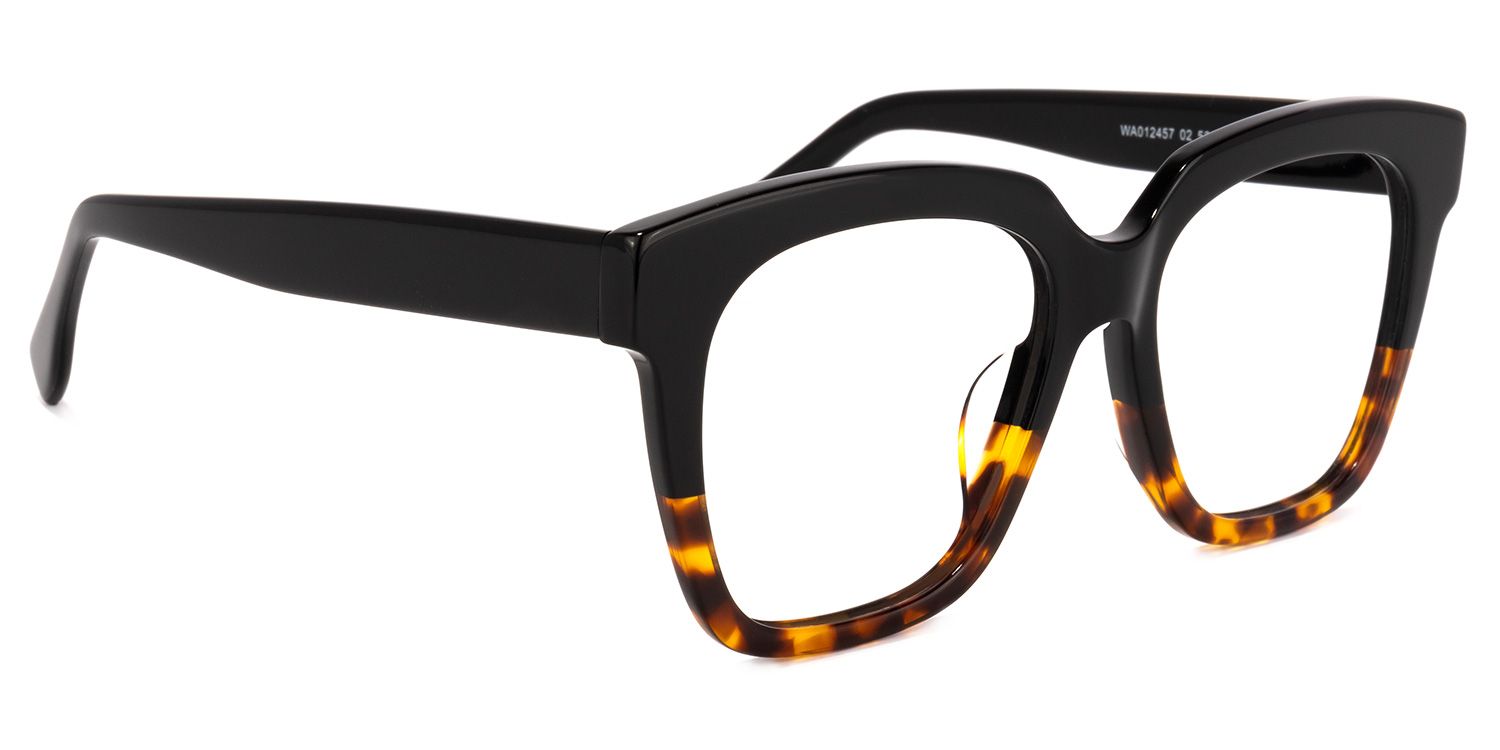 Xion Square Tortoise Glasses | ZEELOOL UK2