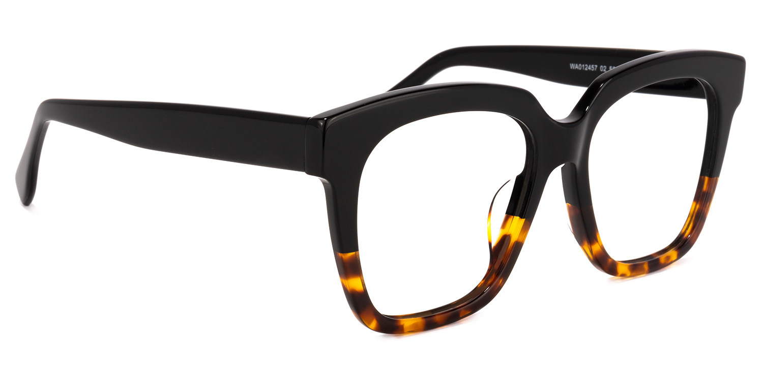 Xion Square Tortoise Glasses | ZEELOOL UK2