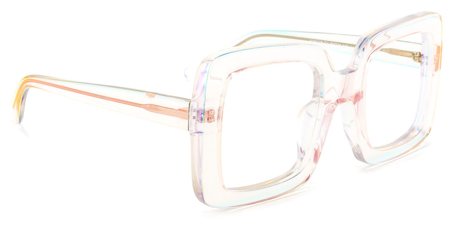 Willie Square Clear Glasses | ZEELOOL UK2