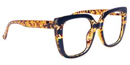 Brenda Square Dark-Blue Glasses1