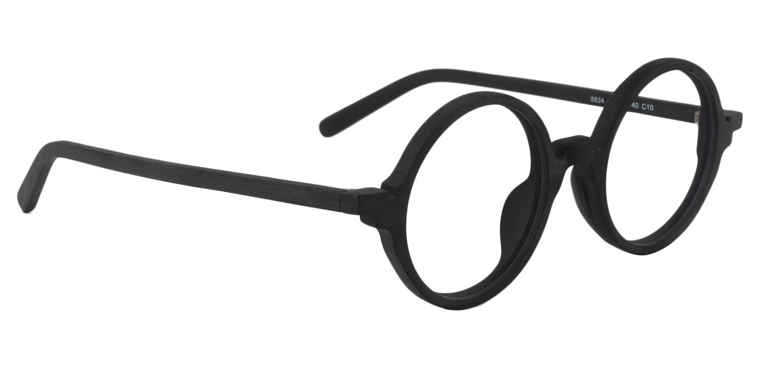 Round Black Glasses | ZEELOOL UK2