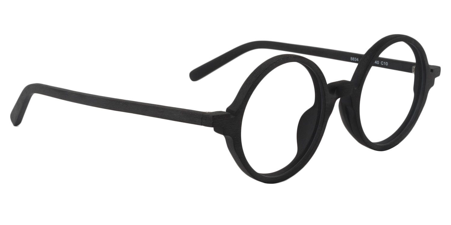 Round Black Glasses | ZEELOOL UK2