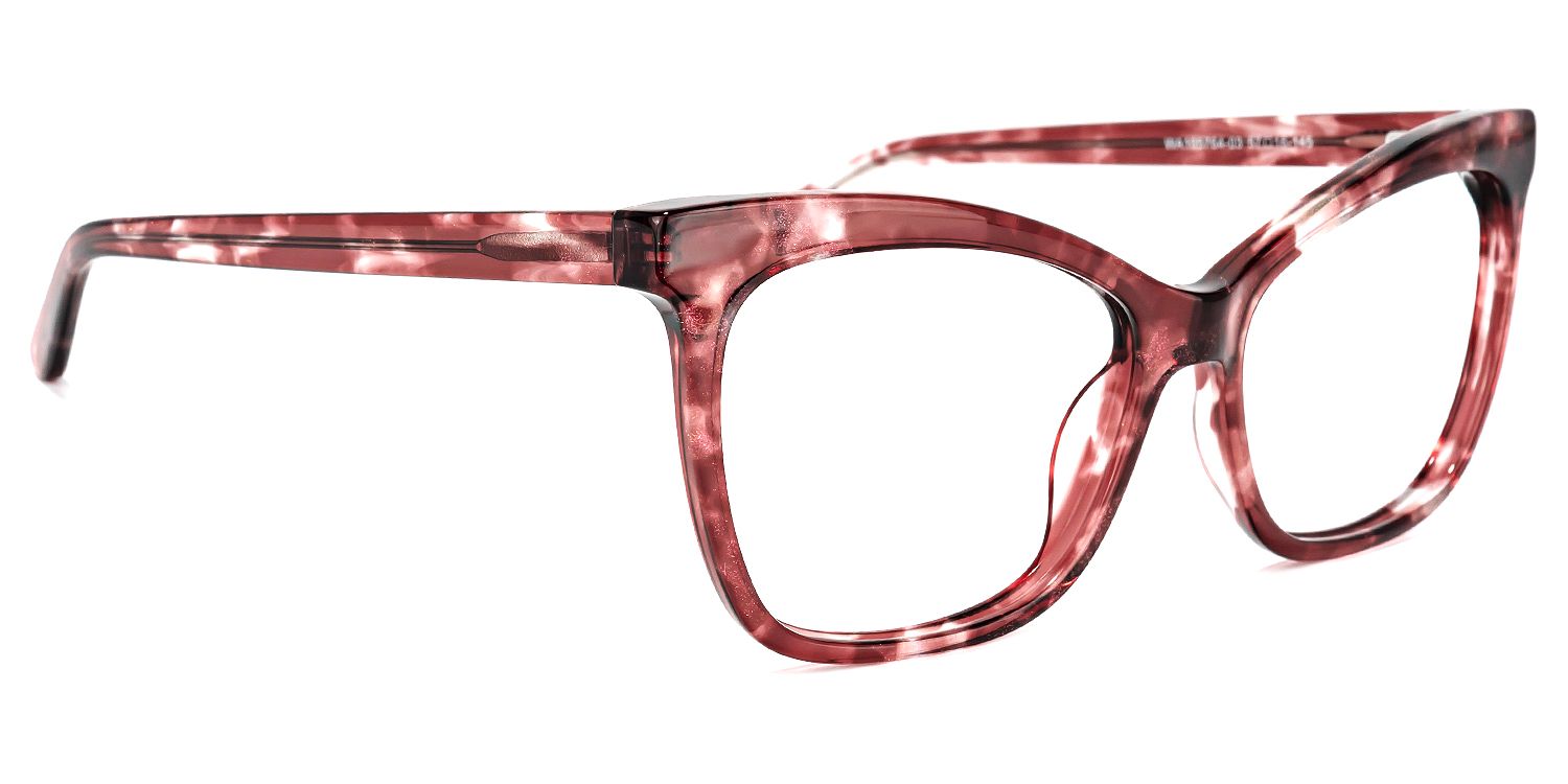 Richardson Cateye Light-Maroon Glasses | ZEELOOL UK2