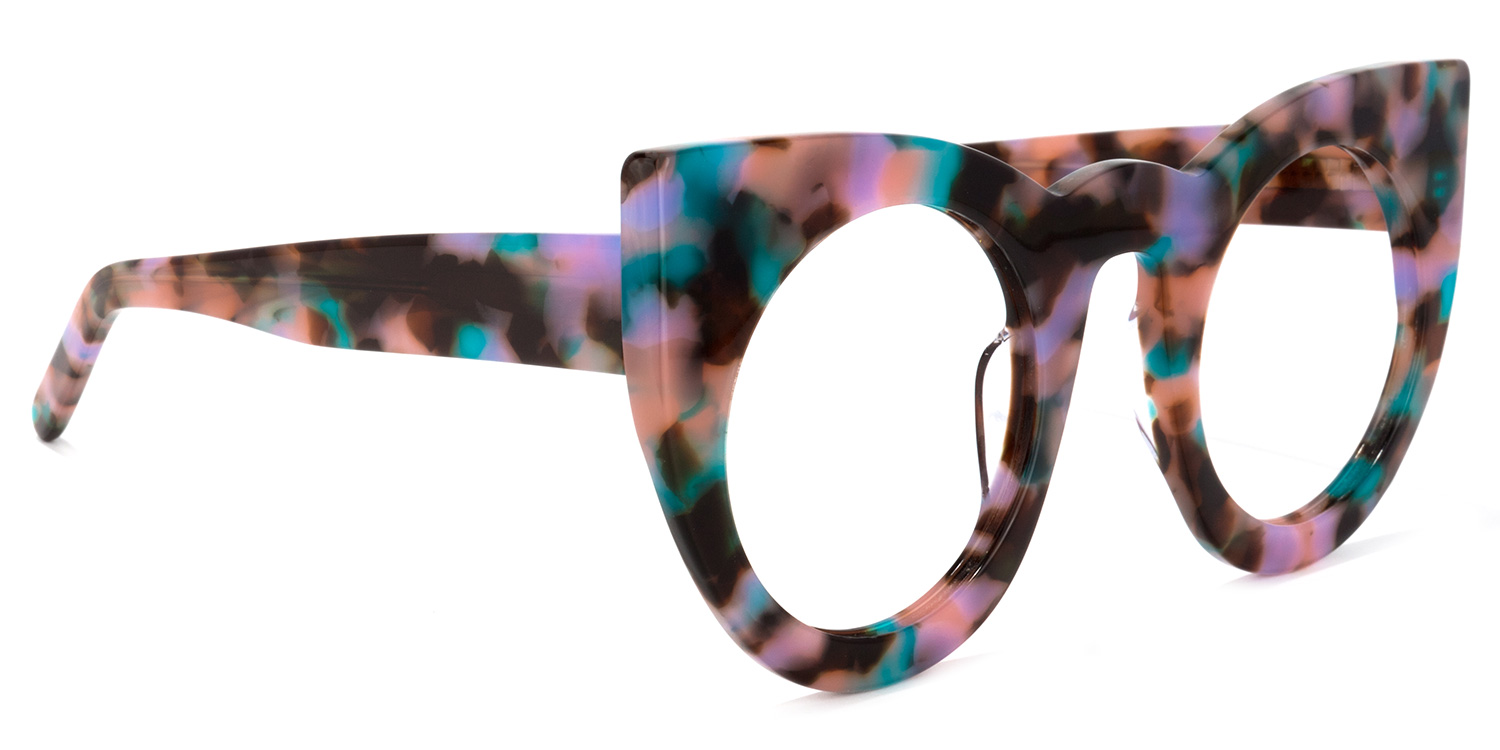 Ophelia Cateye Floral Glasses3