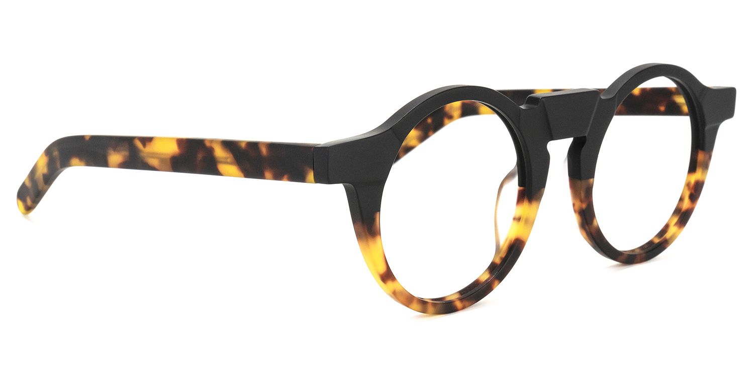 Jamie Round Tortoise Glasses | ZEELOOL UK2