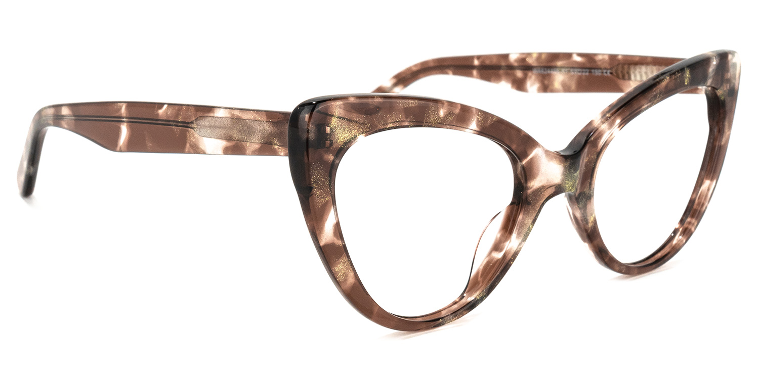 Stjules Cateye Brown Glasses | ZEELOOL UK2