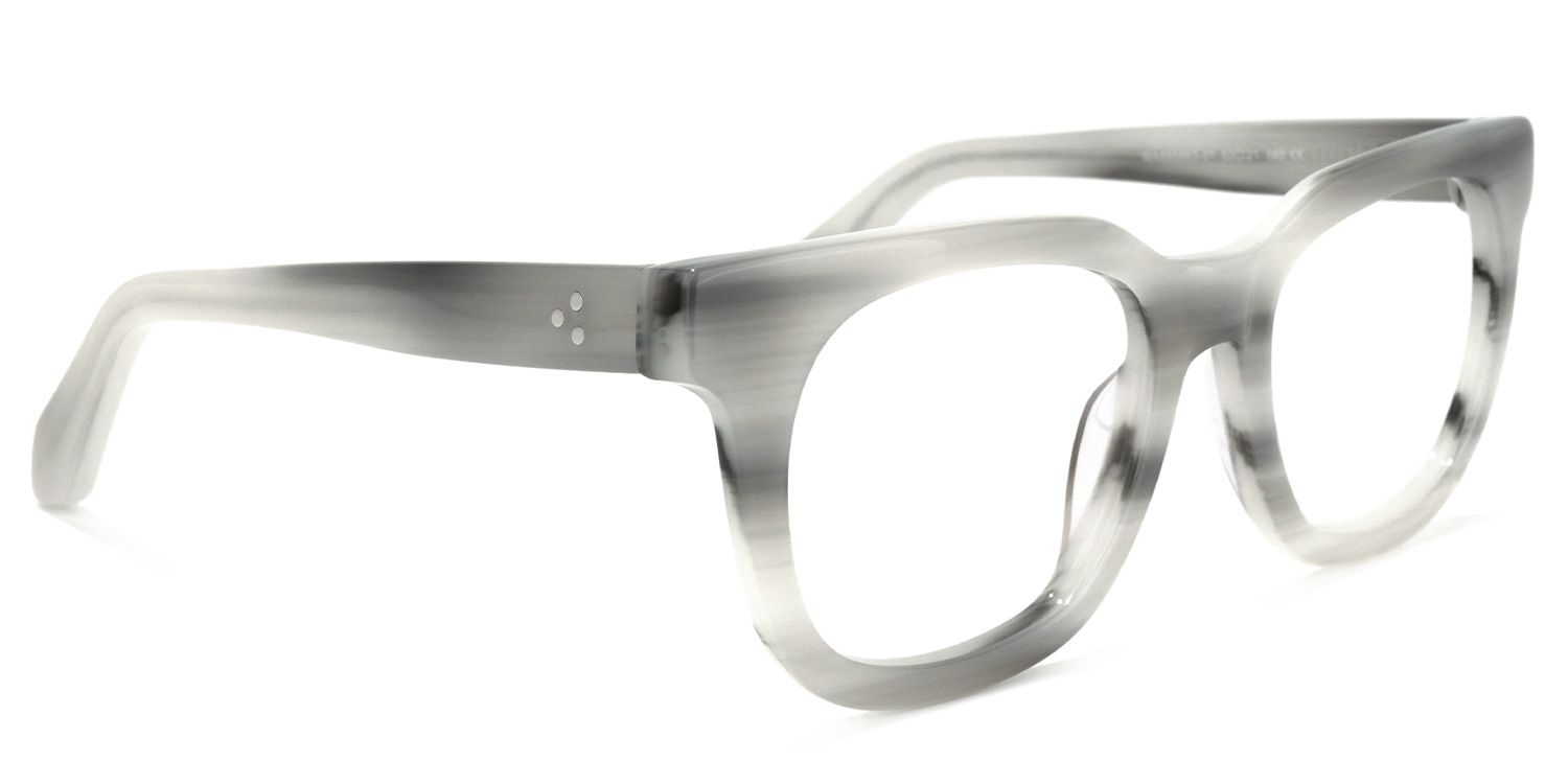 Crunch Square Gray Glasses | ZEELOOL UK2
