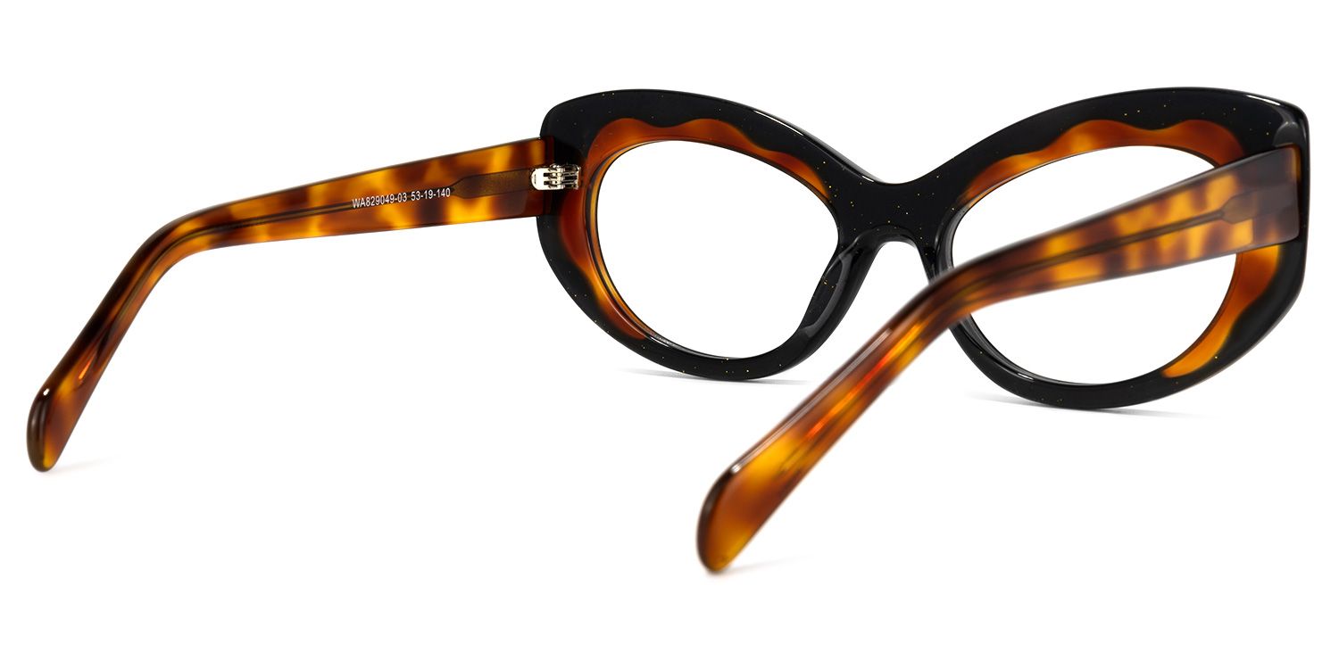 Toffee-Bites Cateye Tortoise Glasses | ZEELOOL UK4