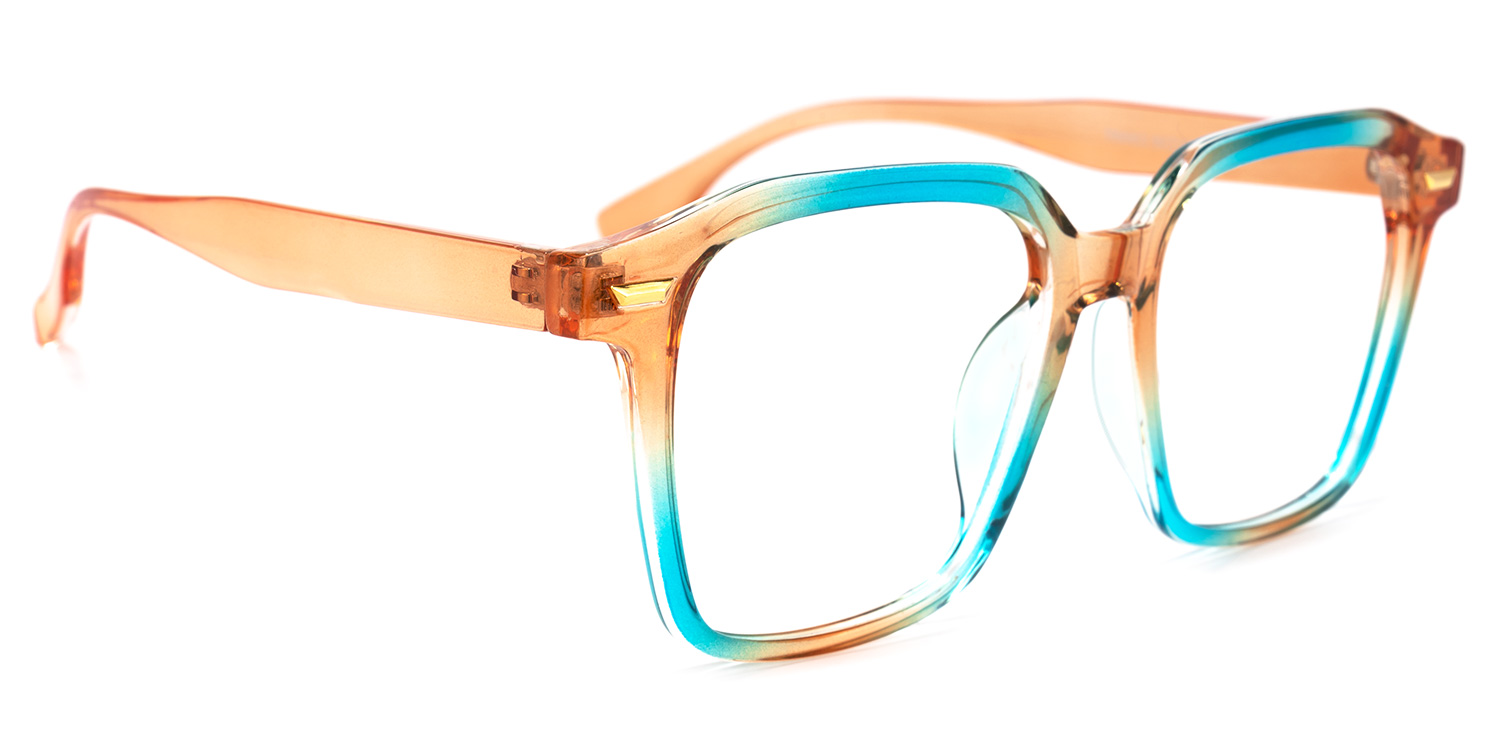Rivera Square Blue-Orange Glasses2