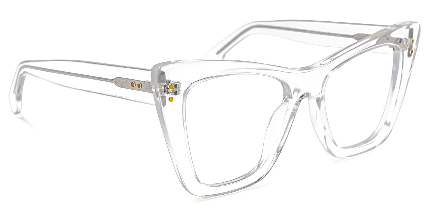 Kovacina Cateye Clear Glasses | ZEELOOL UK2