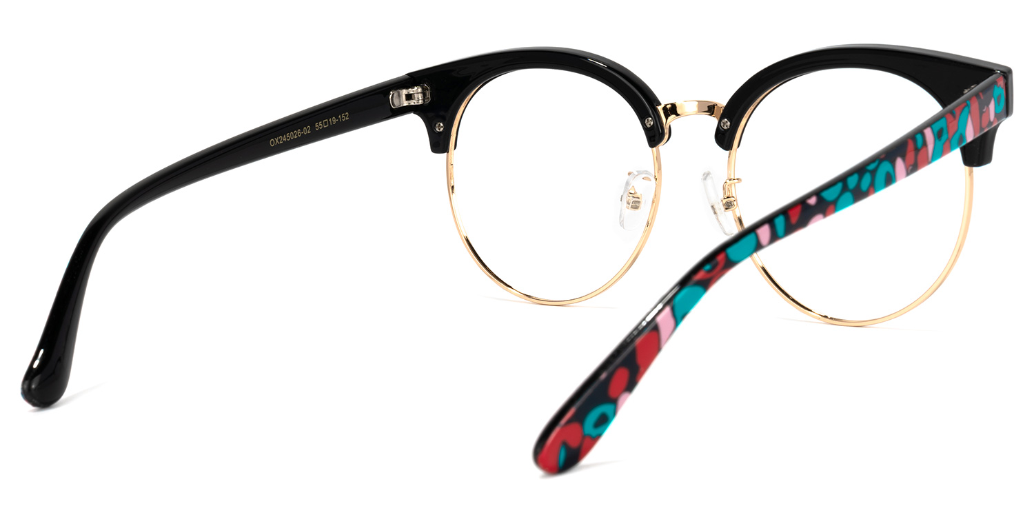 Tatiana Browline Floral Glasses | ZEELOOL UK3