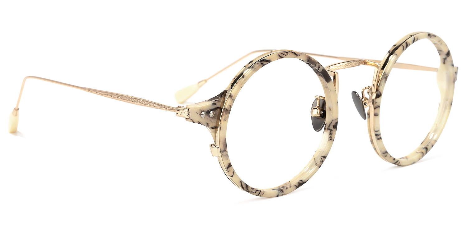 Ortiz Round Light-Tortoise Glasses | ZEELOOL UK2