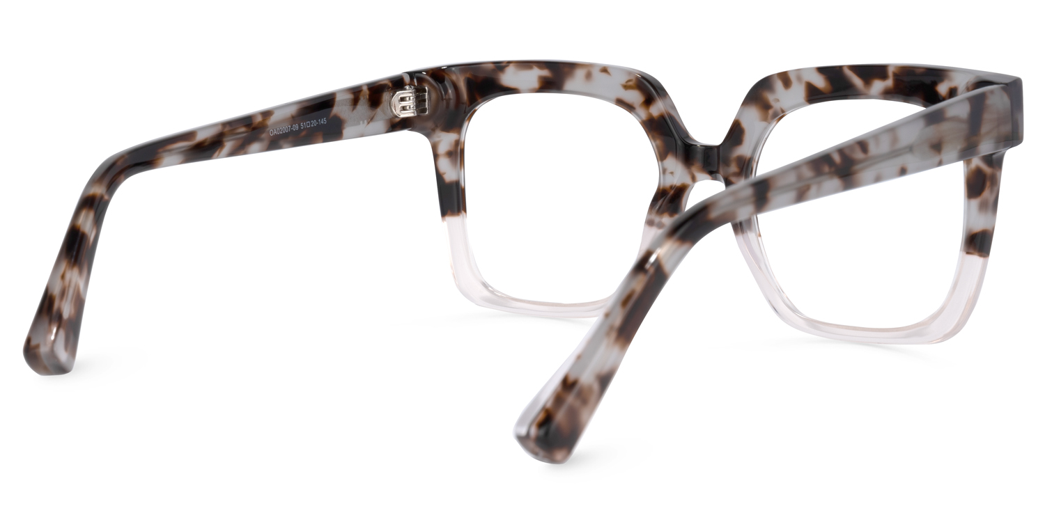 Dexter Square Light-Tortoise Glasses | ZEELOOL UK3
