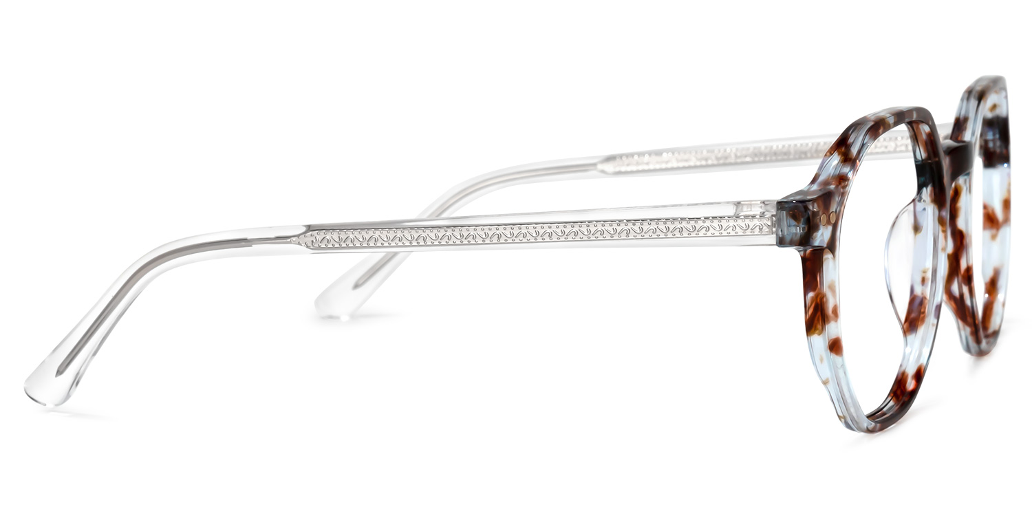 Steven Geometric Floral Glasses | ZEELOOL UK2