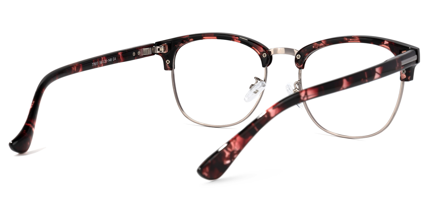 Lasha Browline Silver Glasses | ZEELOOL UK3