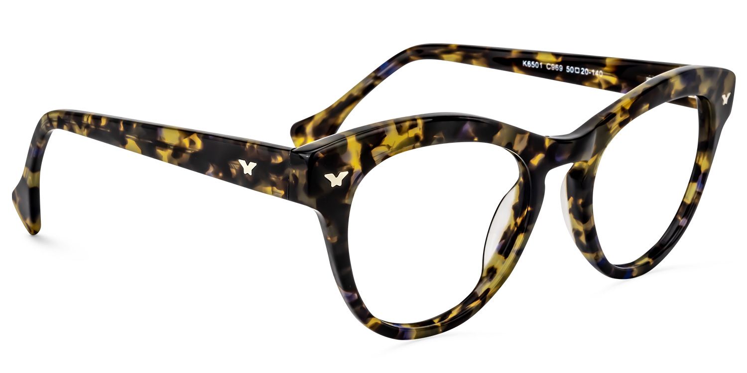 Cat Eye Tortoise Glasses | ZEELOOL UK2