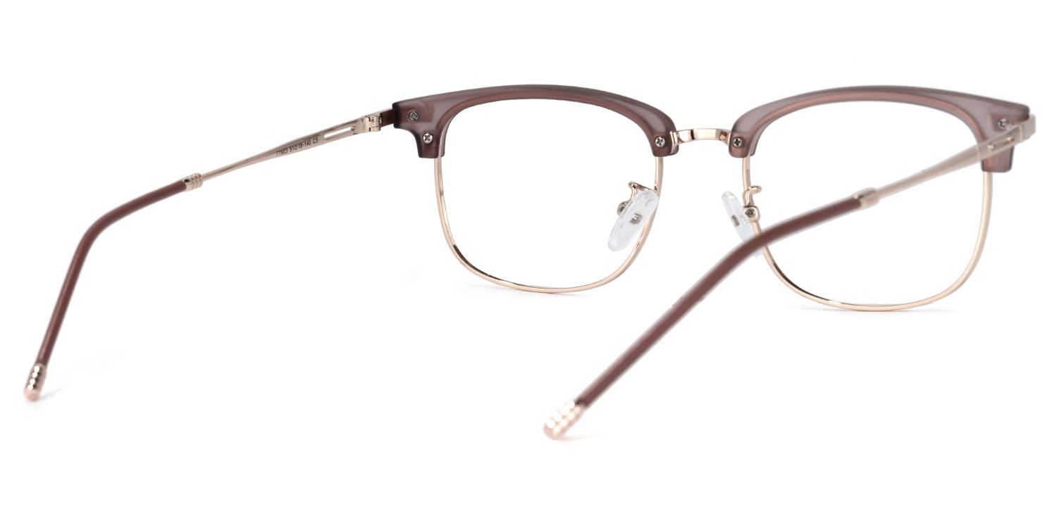 Mannella Browline Tawny Glasses | ZEELOOL UK3