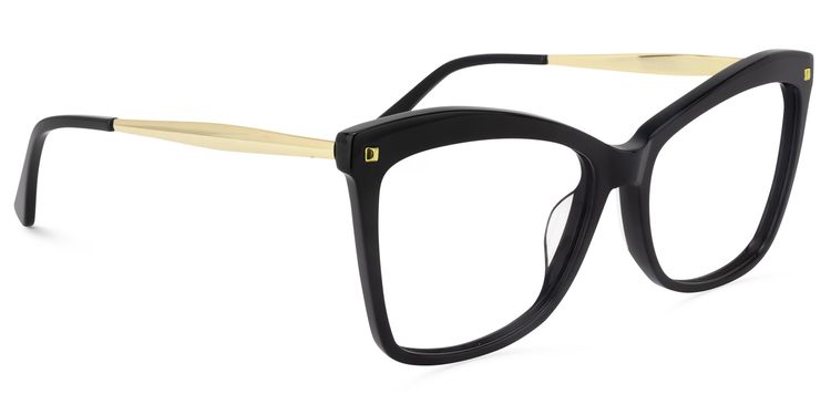 Isaebella Butterfly Black Glasses