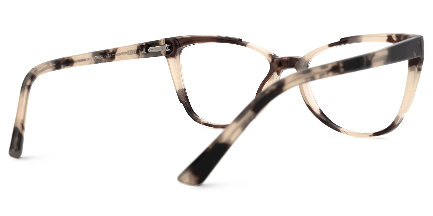 Rowe Cateye Light-Tortoise Glasses | ZEELOOL UK3