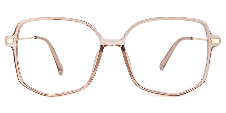 Payton Geometric Beige Glasses