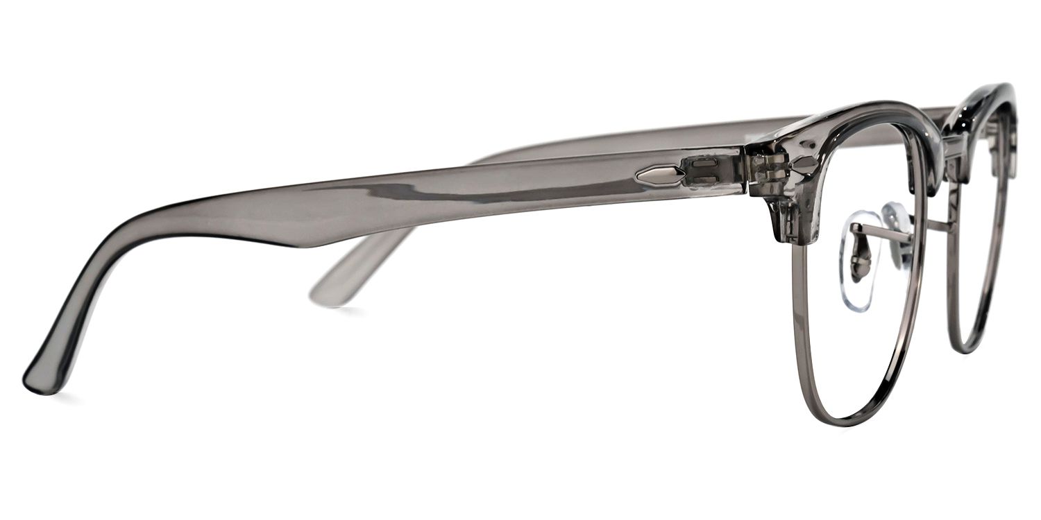 Hacker Browline Gray Glasses | ZEELOOL UK2